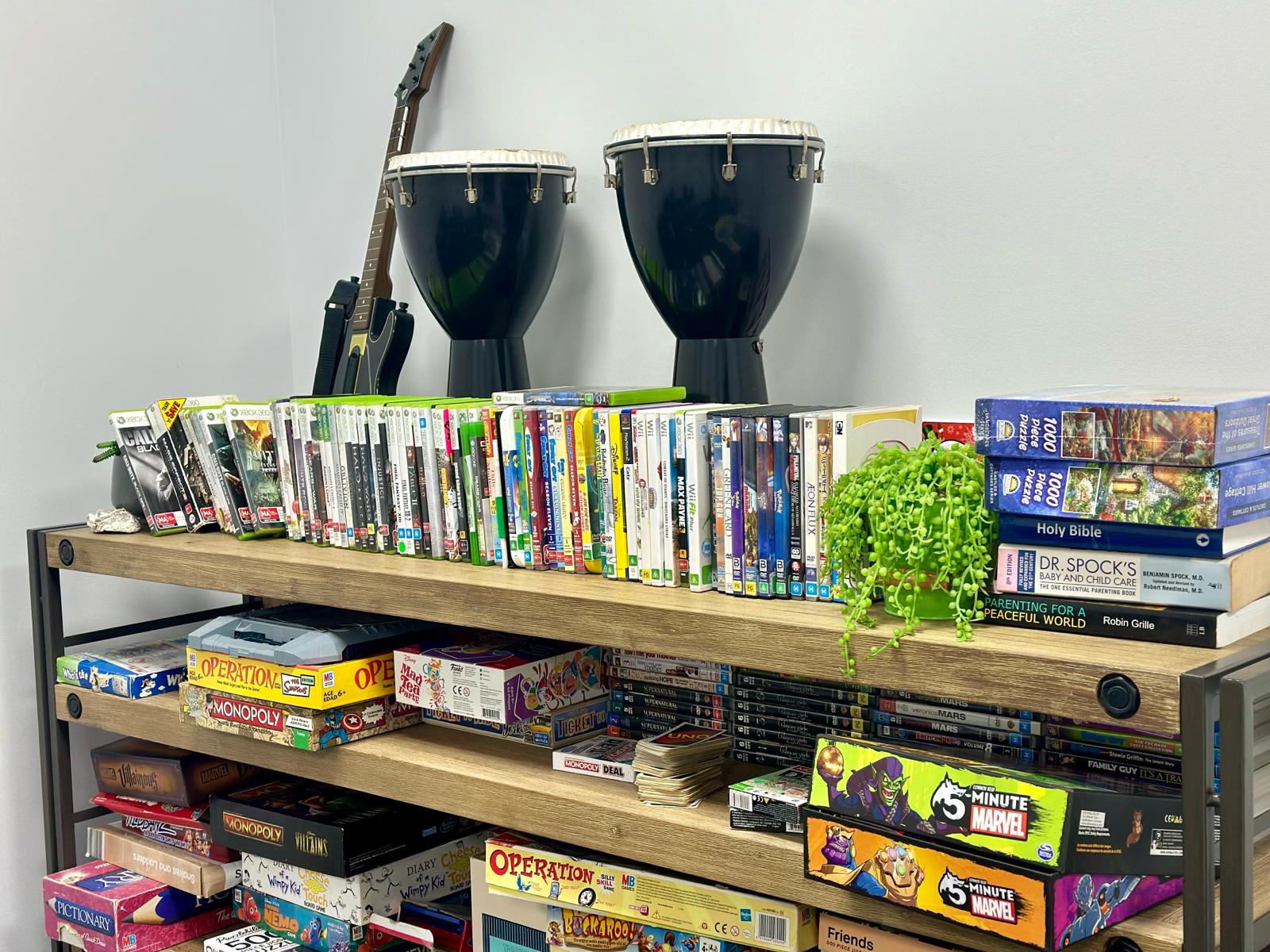 The Crib activity corner