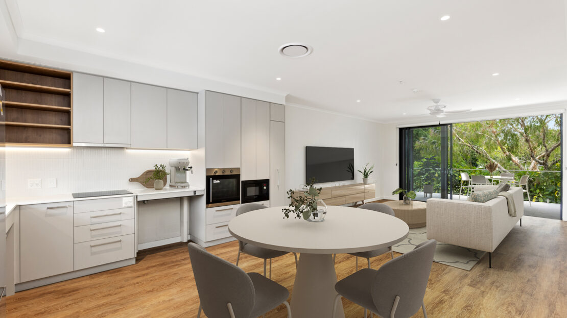 Kitchen and dining