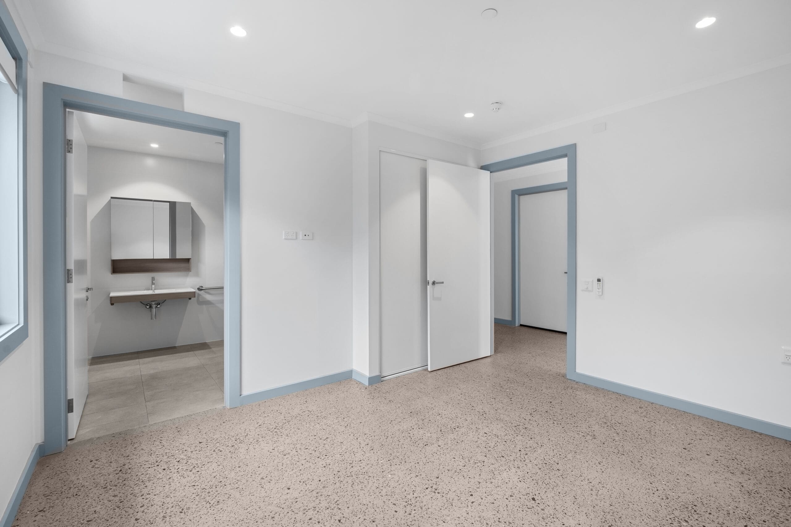 A home in Mount Barker that's built for living, featuring a spacious accessible bedroom with ensuite bathroom, wide doorways and modern finishes by Australia's leading disability accommodation provider.