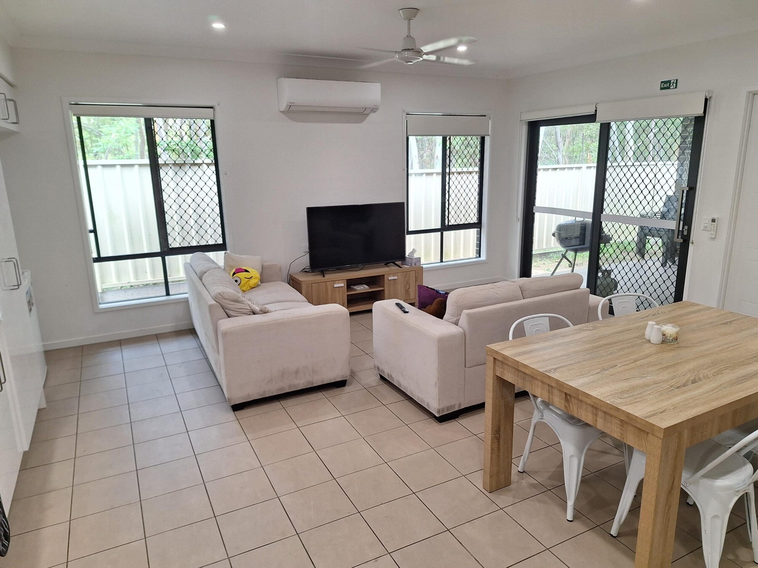 Living and dining